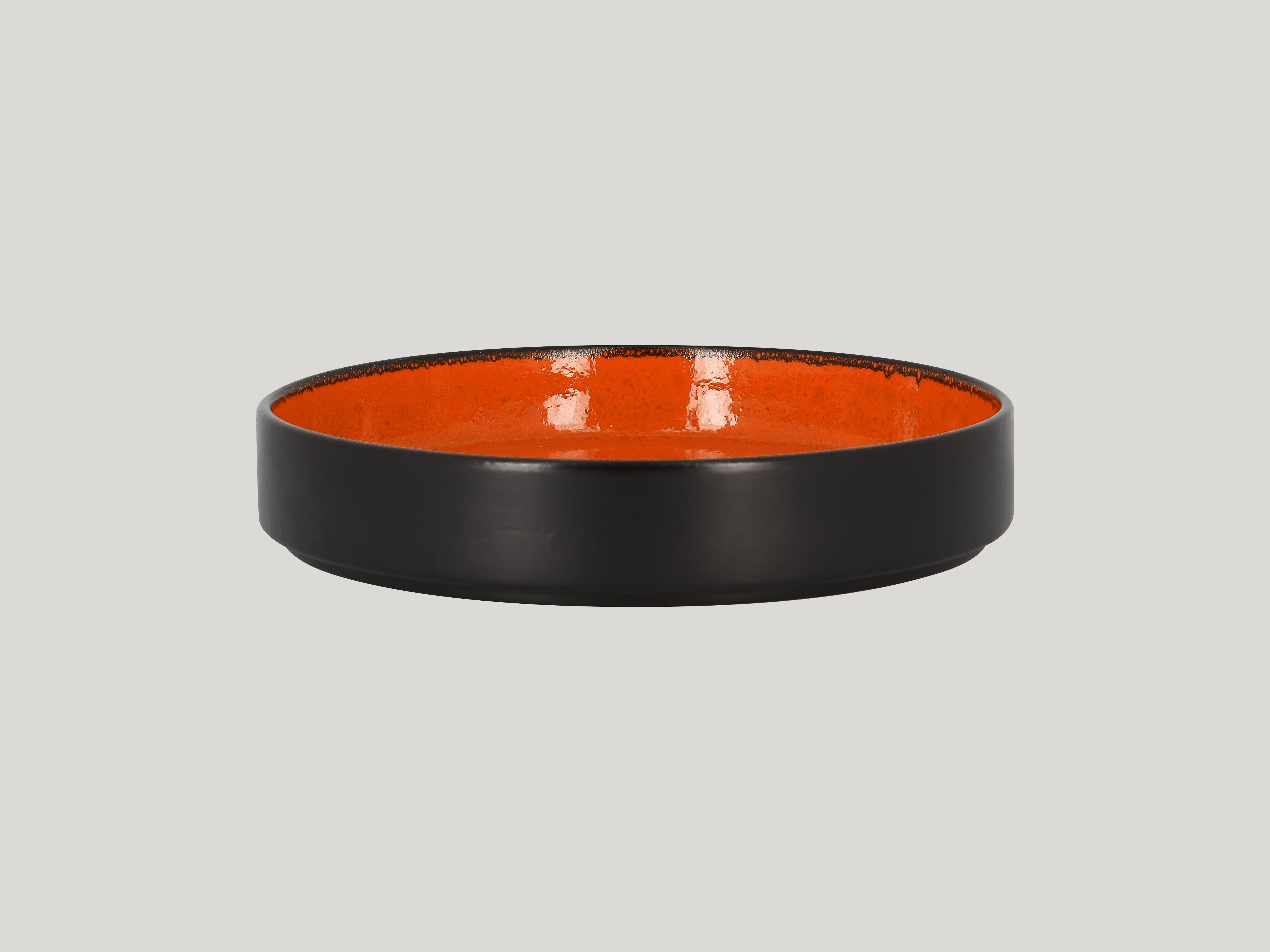 Teller tief Ø22,8cm H4,2cm FIRE orange