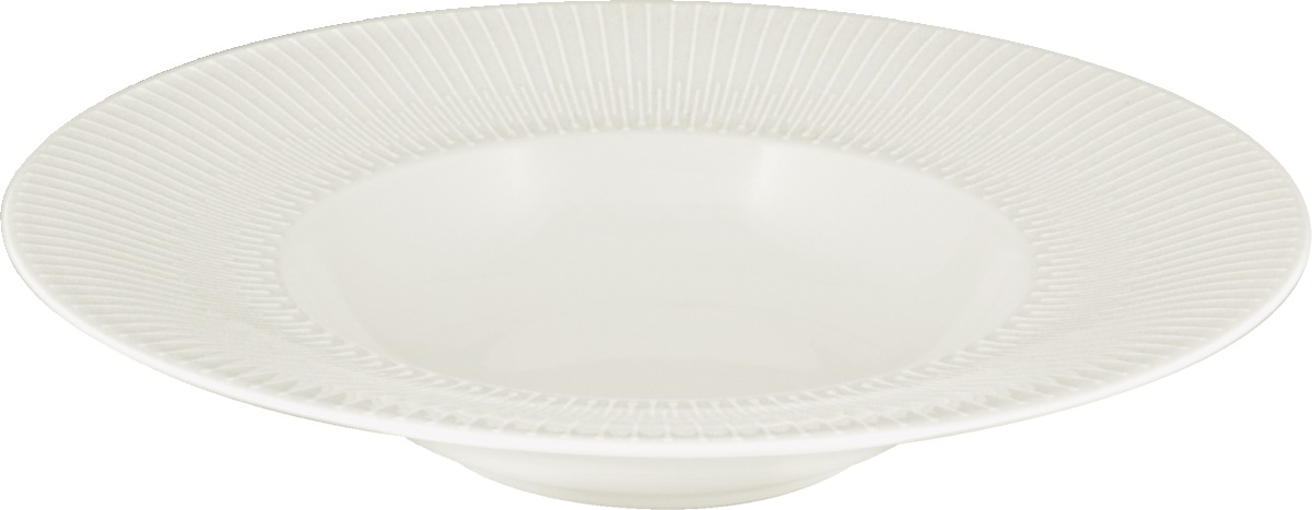 Teller tief rund Fahne Relief 20cm VIBES
