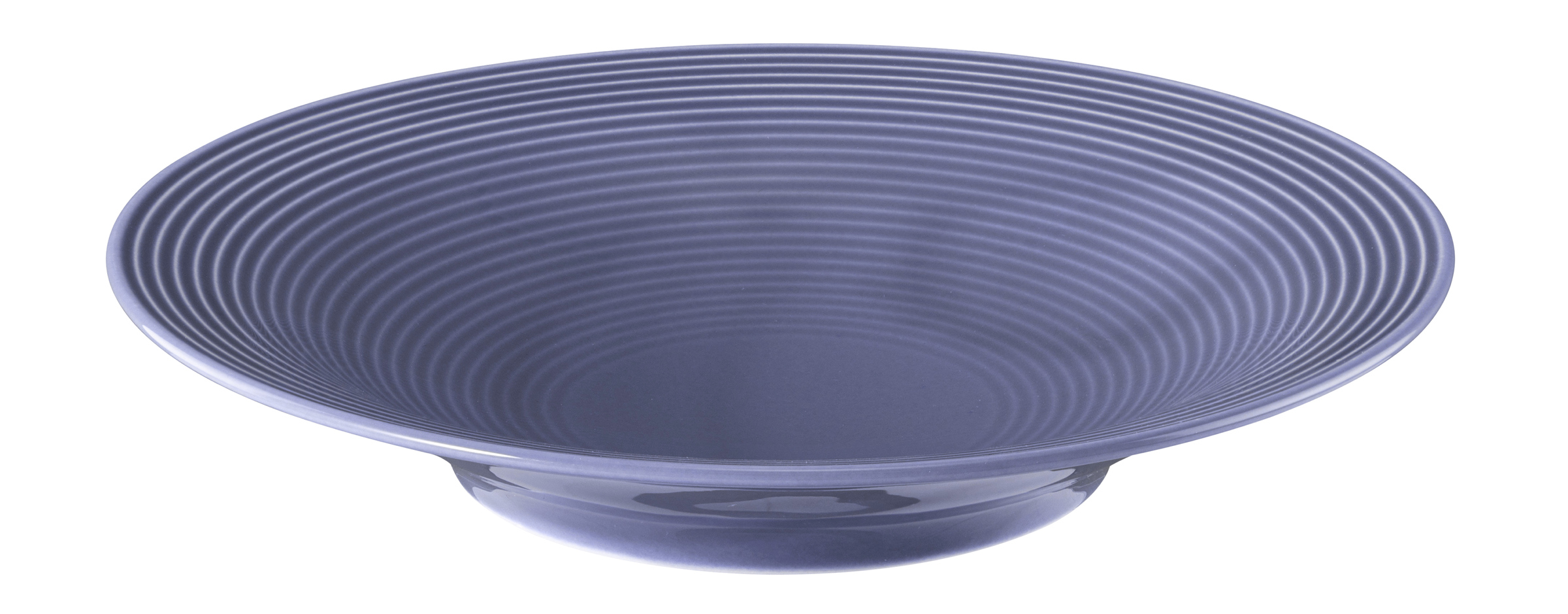 Teller rund mit Relief tief rund 22,5cm BEAT fliederblau