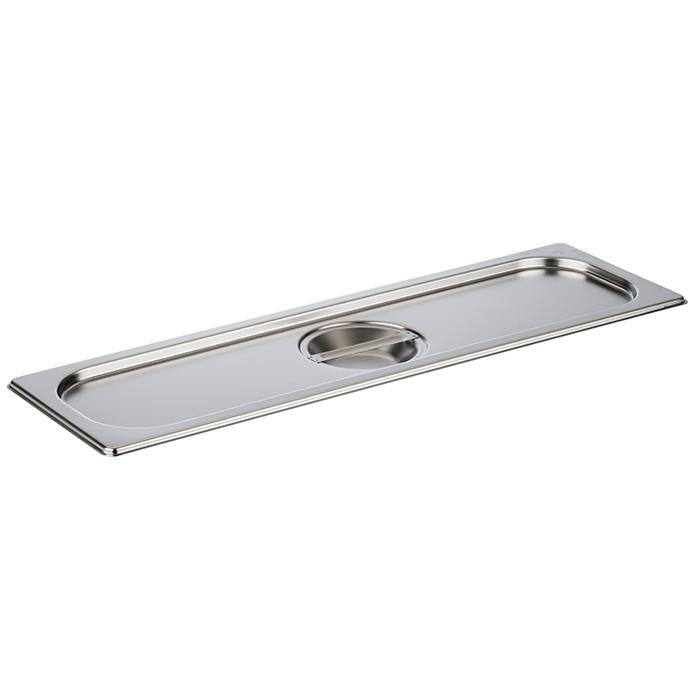 GN-Deckel BASIC 2/4 Edelstahl