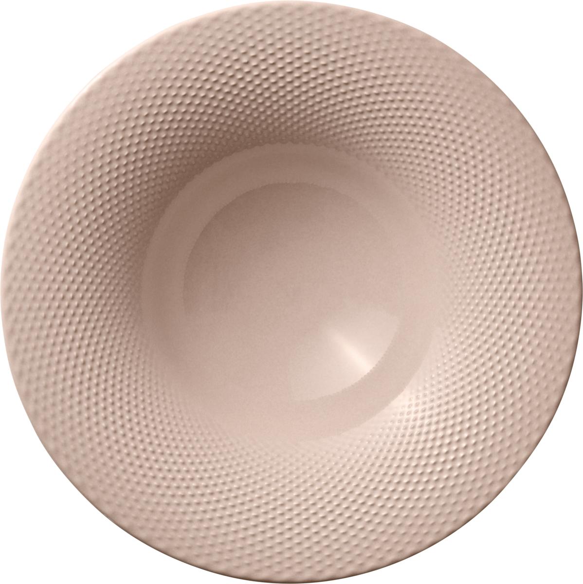 Teller tief coup Relief blush 27cm PINE