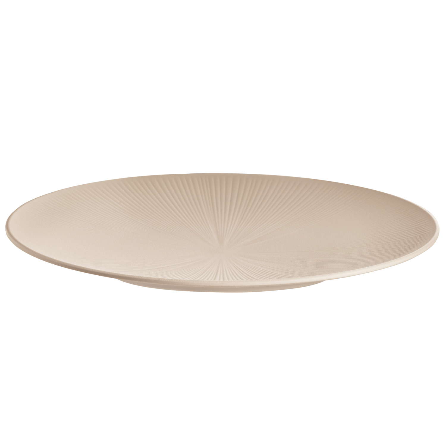 Teller Ø42cm H3,5cm NERO sand