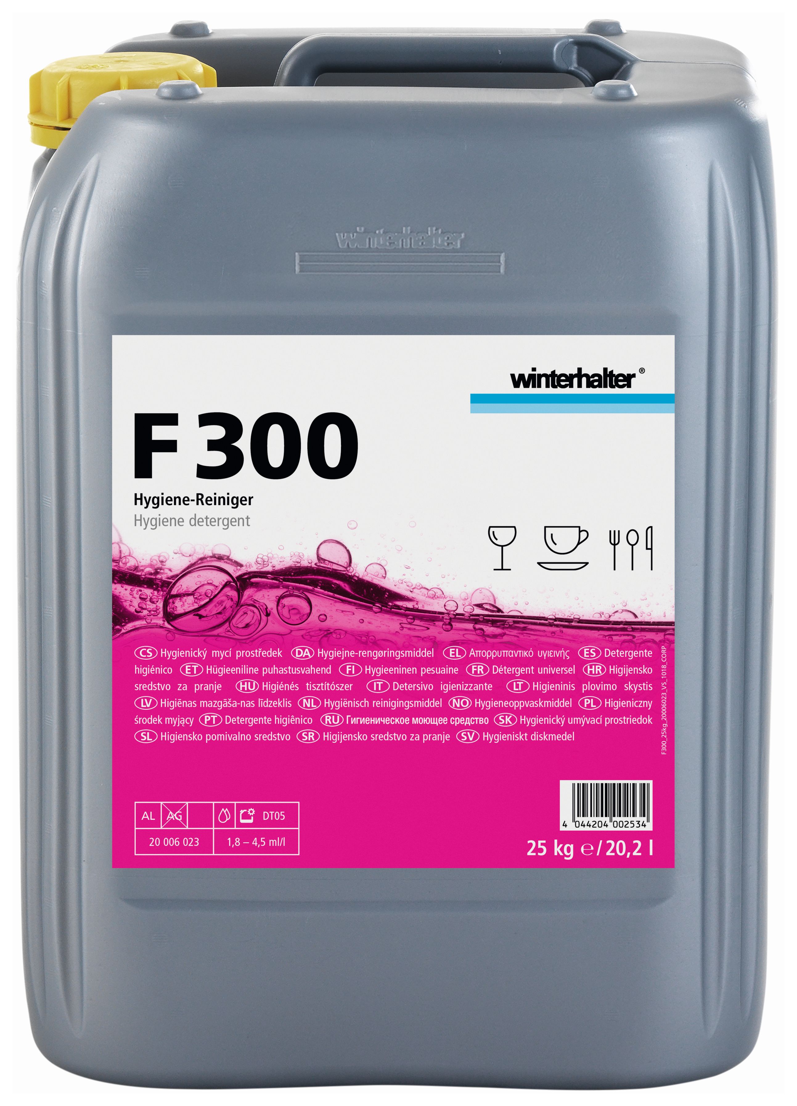 Hygiene-Bistroreiniger F 300 25Kg Kanister