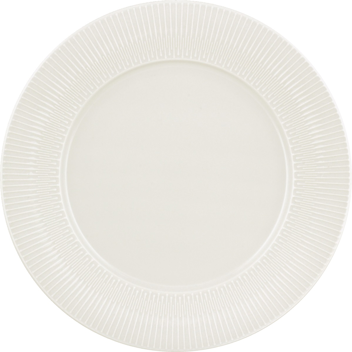 Teller flach rund Fahne Relief 26cm VIBES