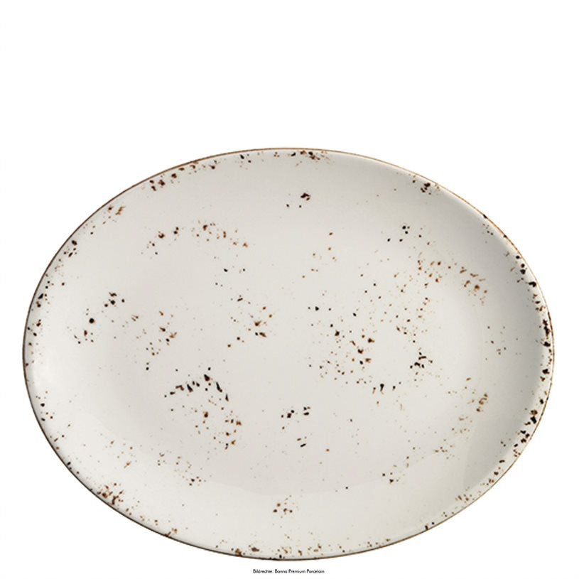 Platte oval 31 x 24cm GRAIN MOOVE