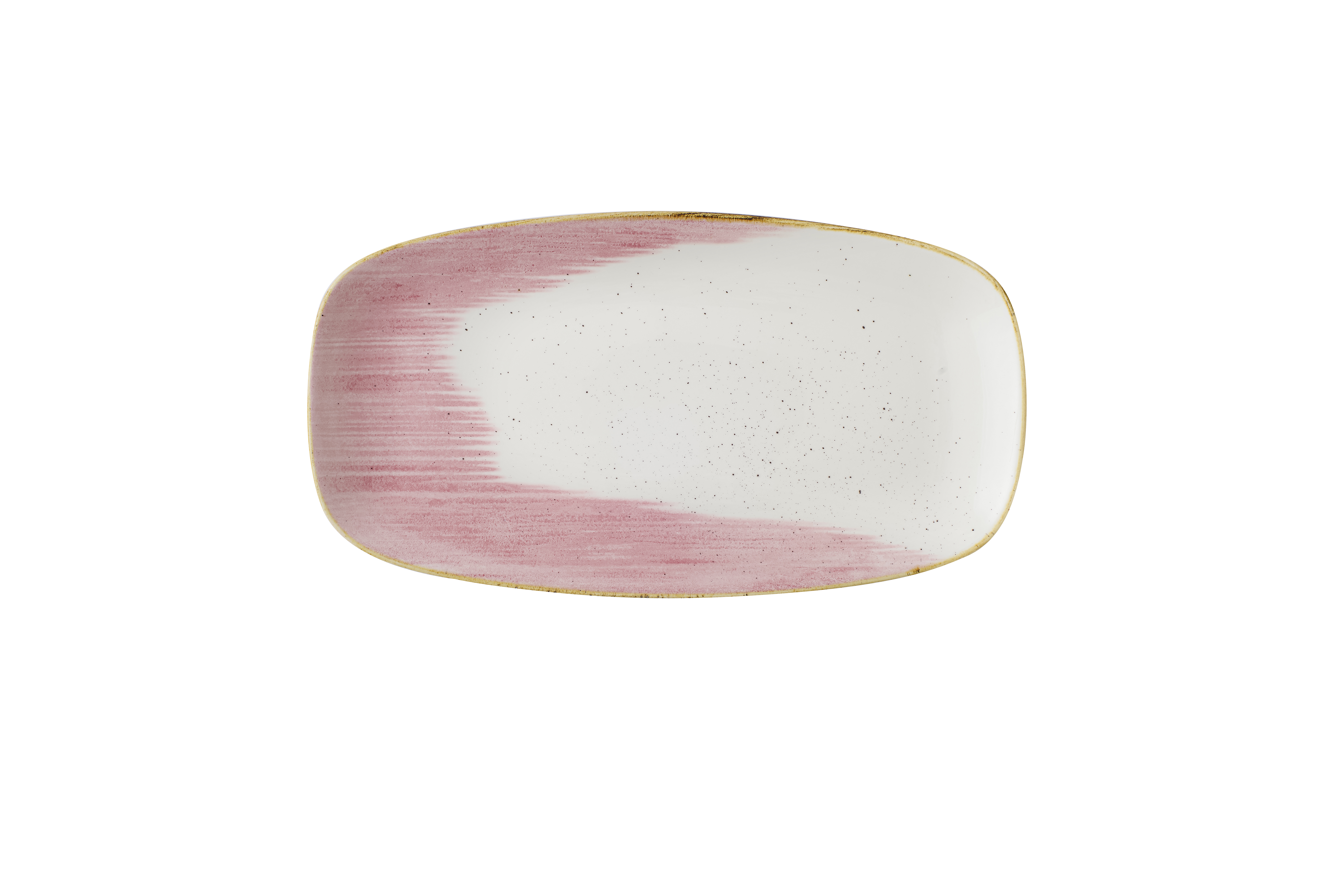 Platte eckig 29,8x15,3cm STONECAST petal pink