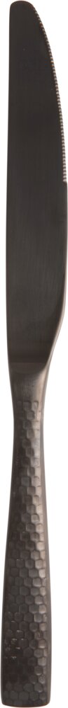 163351 Menümesser LUCCA FACET black  18/10