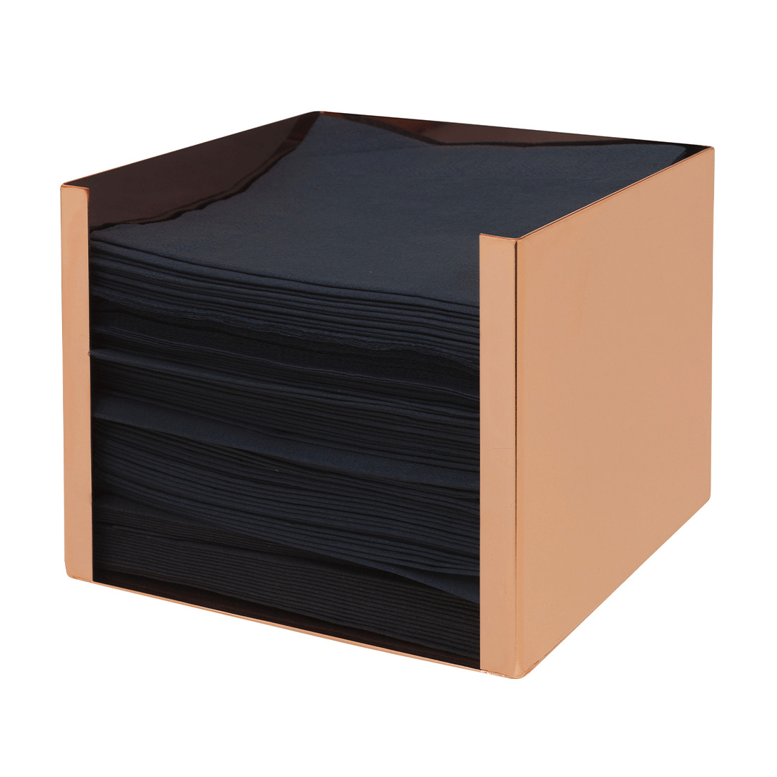 Serviettenhalter Edelstahl kupferfarben Serviettenhalter Edelstahl kupferfarben