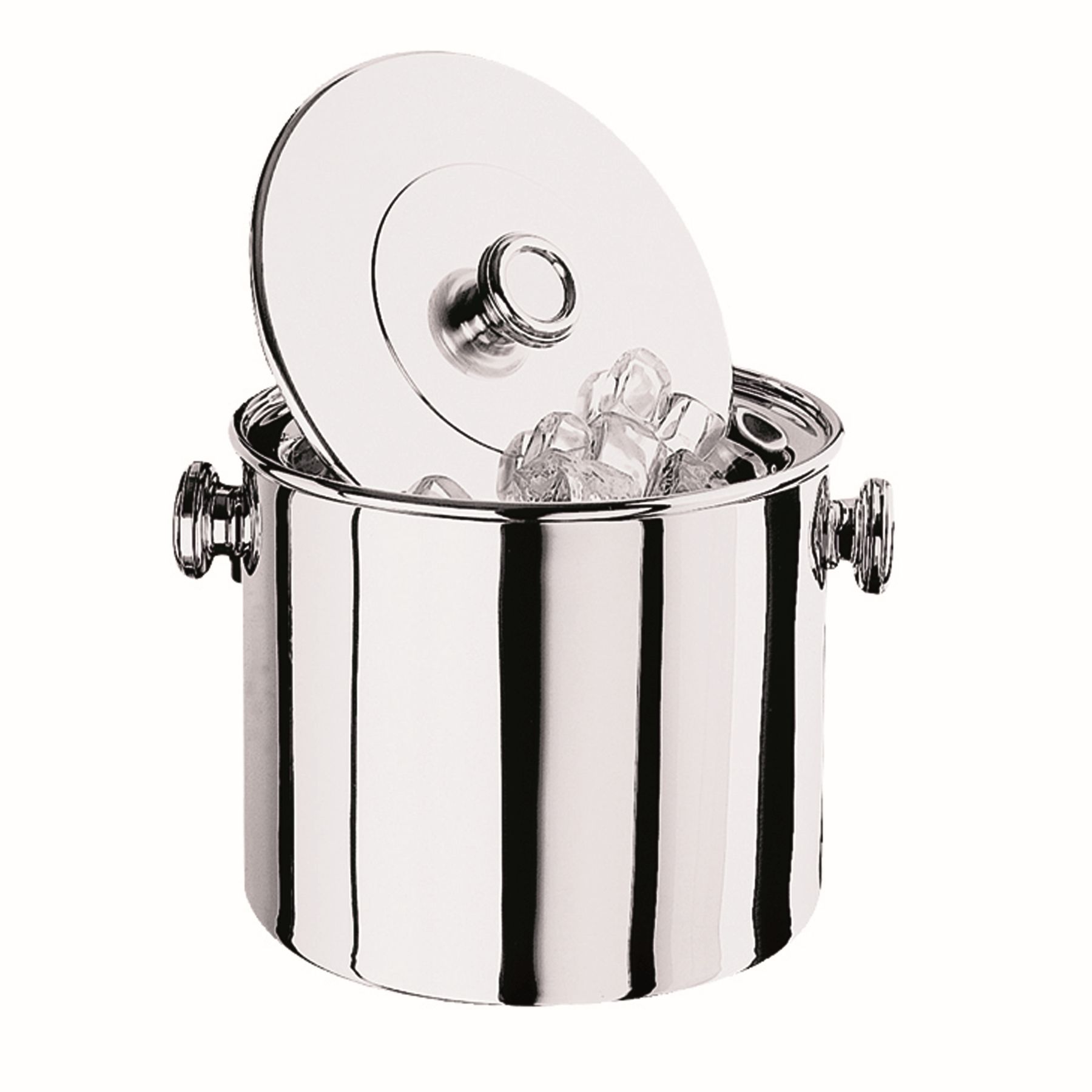 Eiseimer doppelwandig mit Deckel 0,75l Ø14,5cm H13cm Eiseimer doppelwandig mit Deckel 0,75l Ø14,5cm H13cm