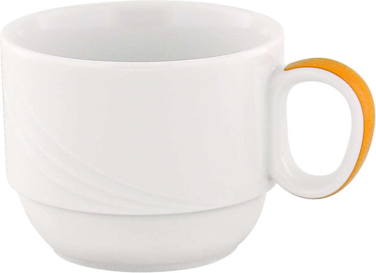 Spezialobertasse stapelbar Relief 0.18l DONNA SENIOR ORANGE