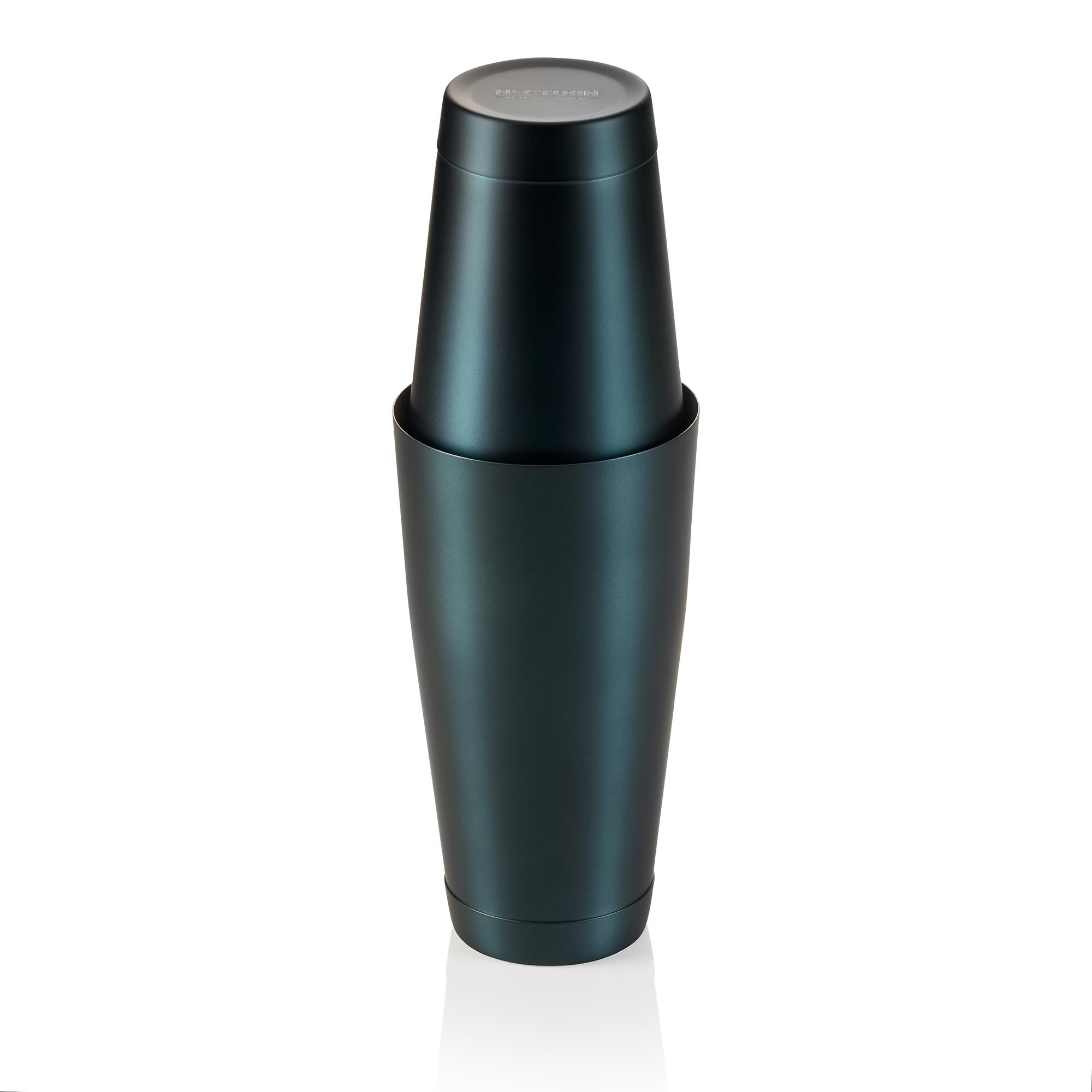 Shaker Tin Tin 0,8l Ø9cm NOCTURN 18/8 blau matt Shaker Tin Tin 0,8l Ø9cm NOCTURN 18/8 blau matt