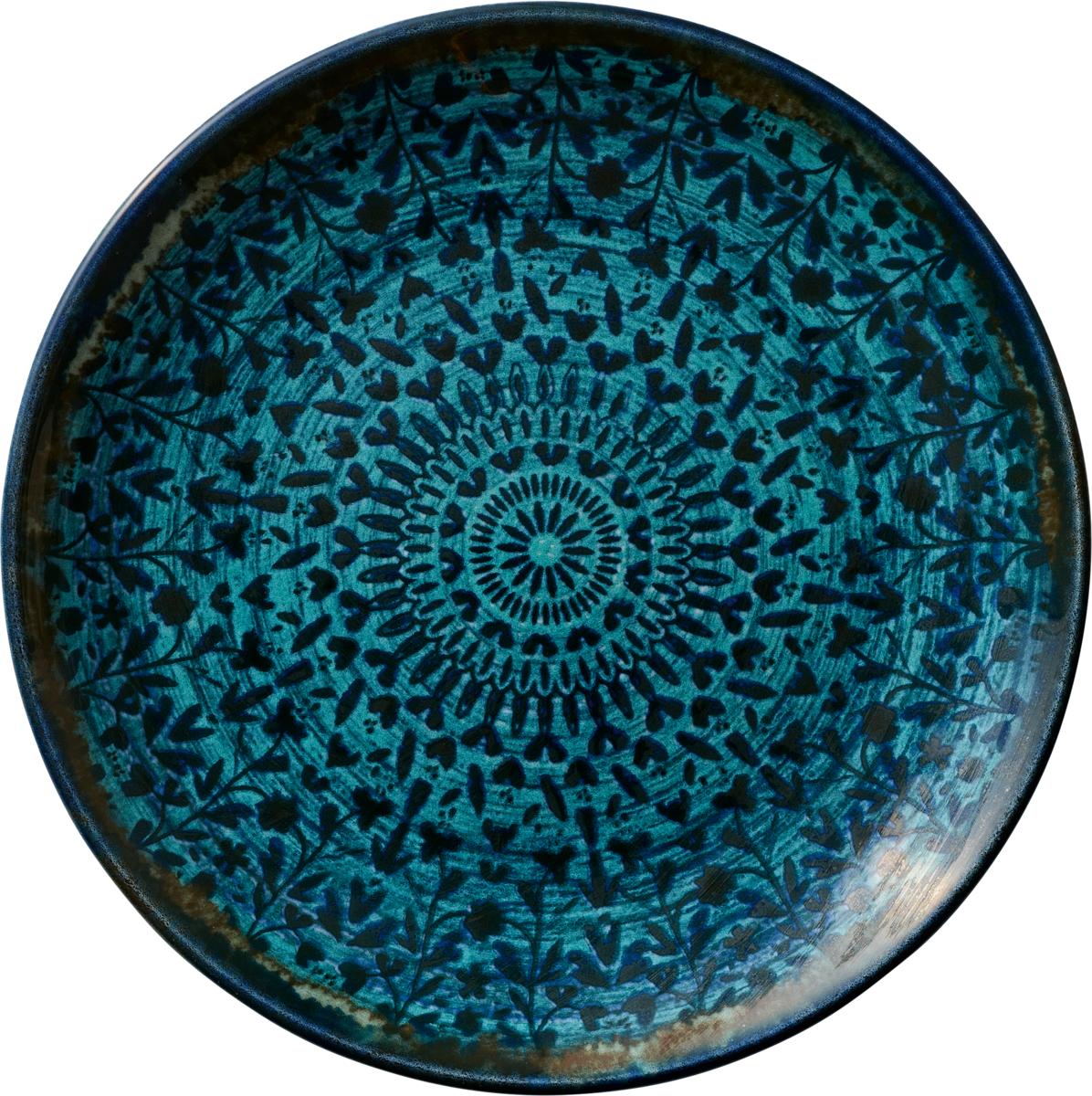Teller flach coup indigo 25cm MIRAGE