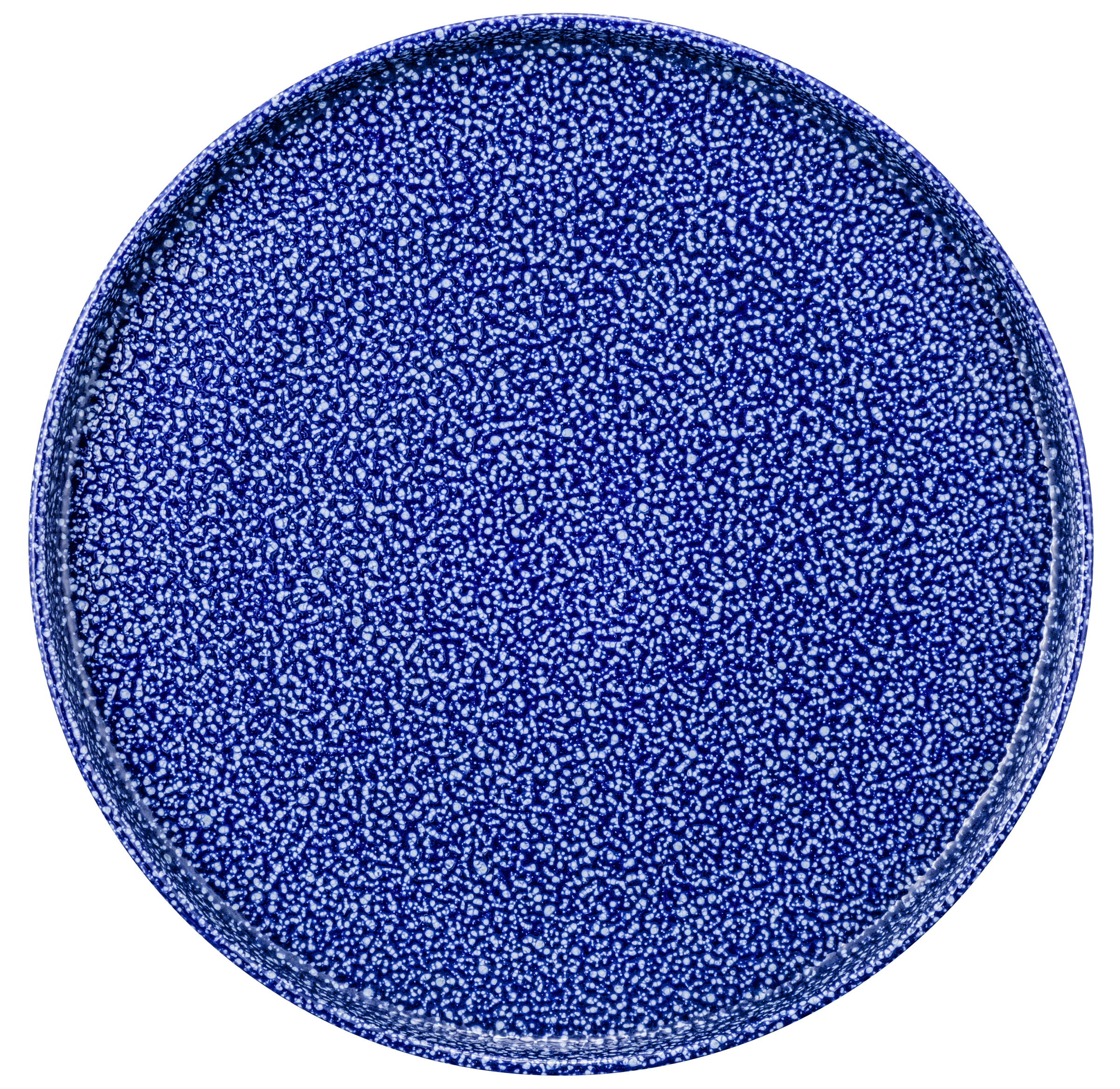 Teller rund flach rund 30cm M5397-30 GOOD MOOD intense blue