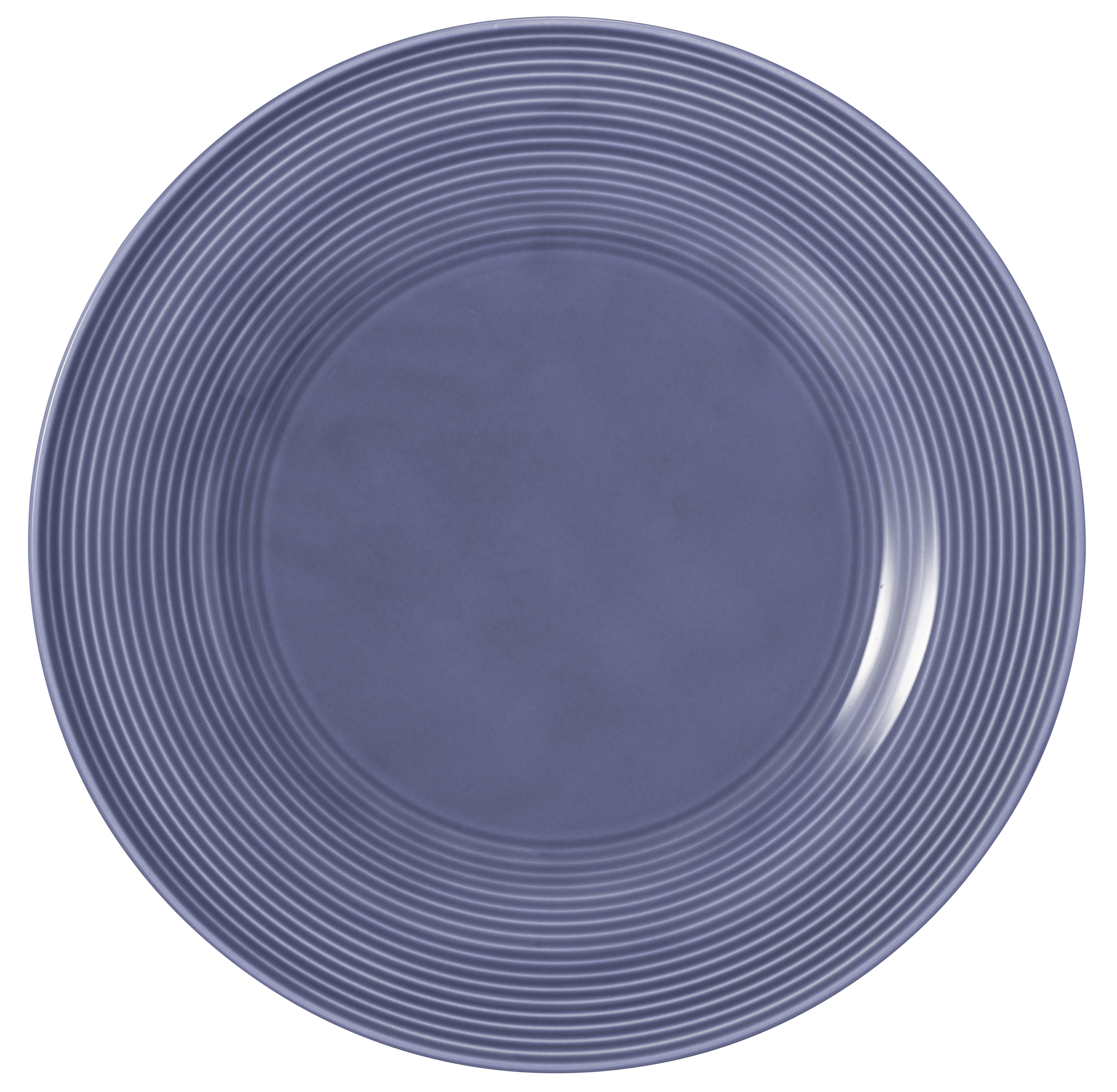 Teller rund mit Relief rund 27,5cm BEAT fliederblau