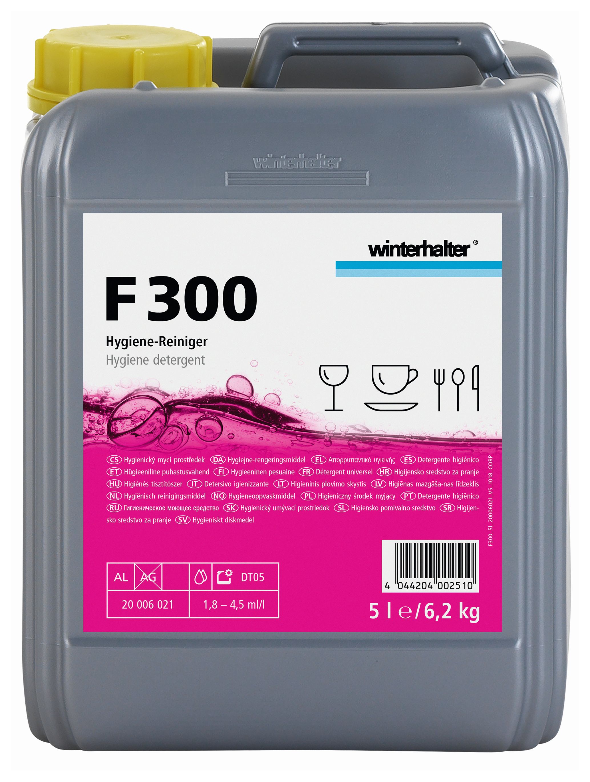 Hygiene-Bistroreiniger F 300 12Kg Kanister