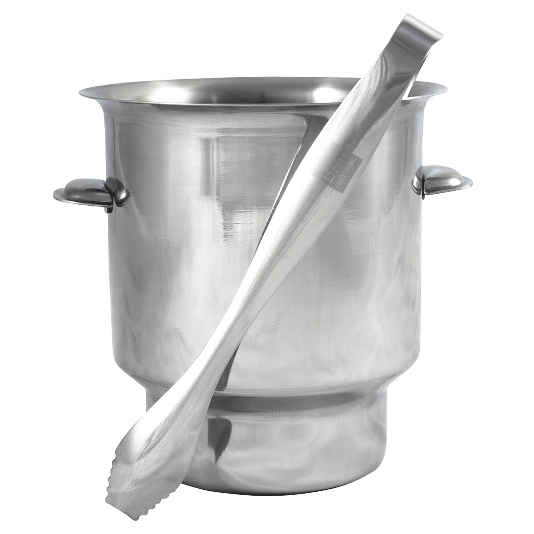 Mini-Eiswürfelkühler + Zange Edelstahl Mini-Eiswürfelkühler + Zange Edelstahl