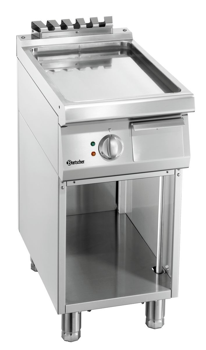 04046 Elektro-Griddleplatte glatt Unterbau offen 230V
