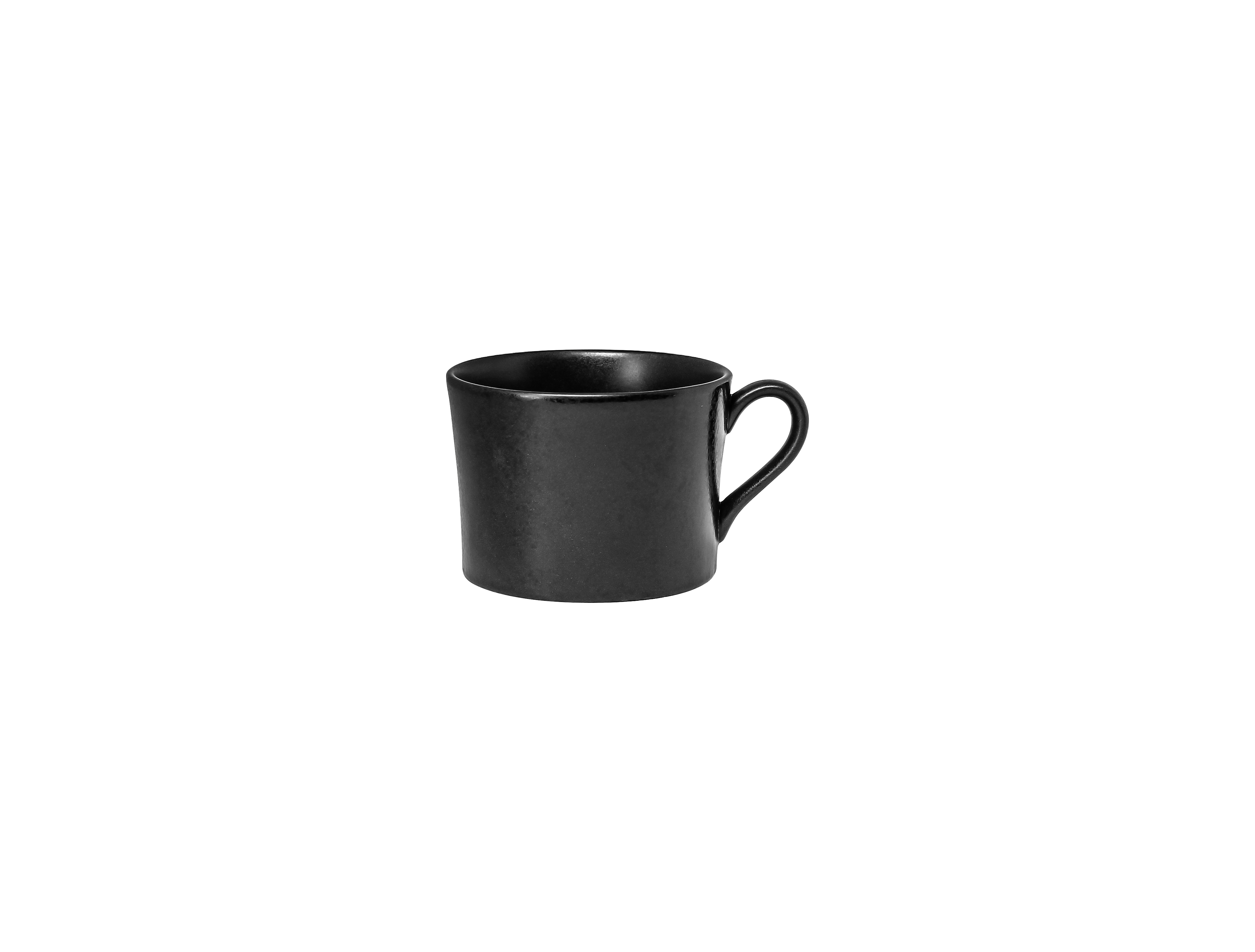 Milchkaffeetasse Ø9,7cm H7cm 0,3L EDGE black
