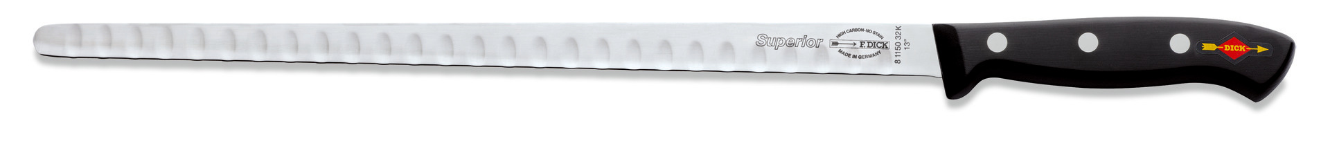 Lachsmesser Kullenschliff 32cm DICK SUPERIOR