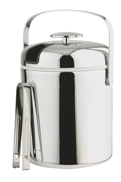 Eiseimer-Set mit Eiszange D:14cm H:22cm 1,3l Eiseimer-Set mit Eiszange D:14cm H:22cm 1,3l