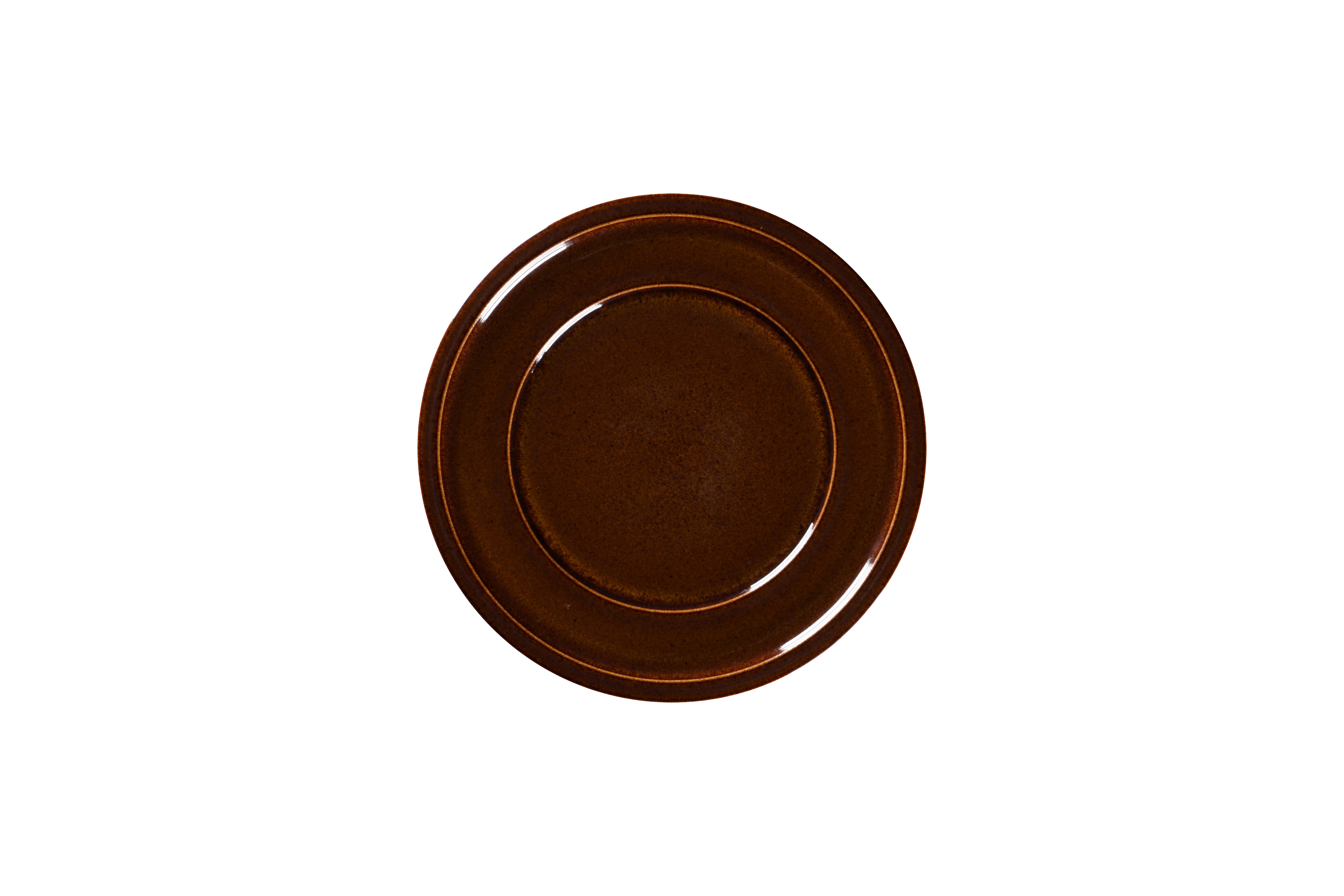 Teller Fahne 20,5cm RAKSTONE EASE honey brown