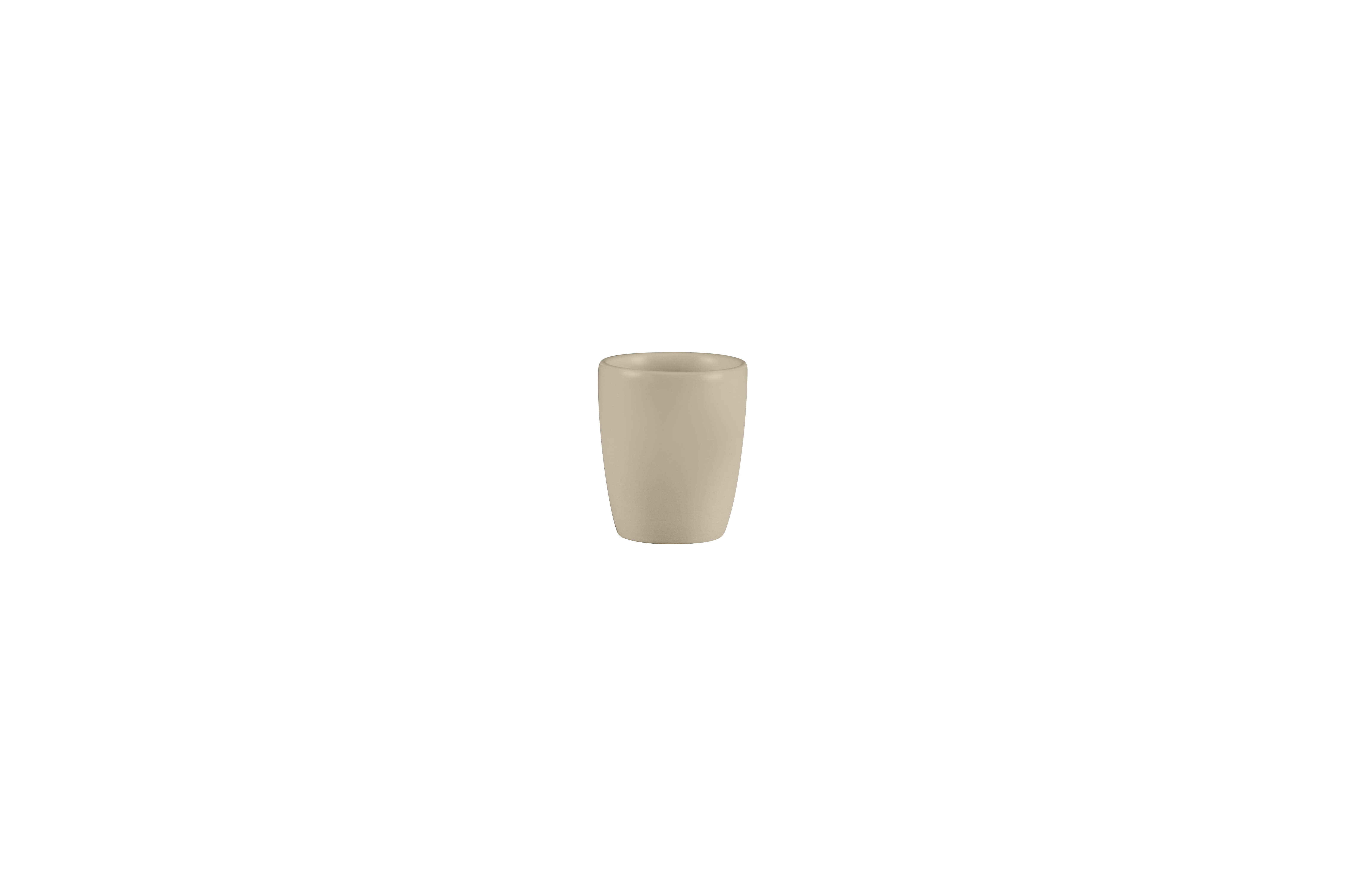 Espressotasse ohne Henkel Epura Ø5,8cm H6,9cm 0,09L BAANTNA ARGILA PRIMA decorated grey