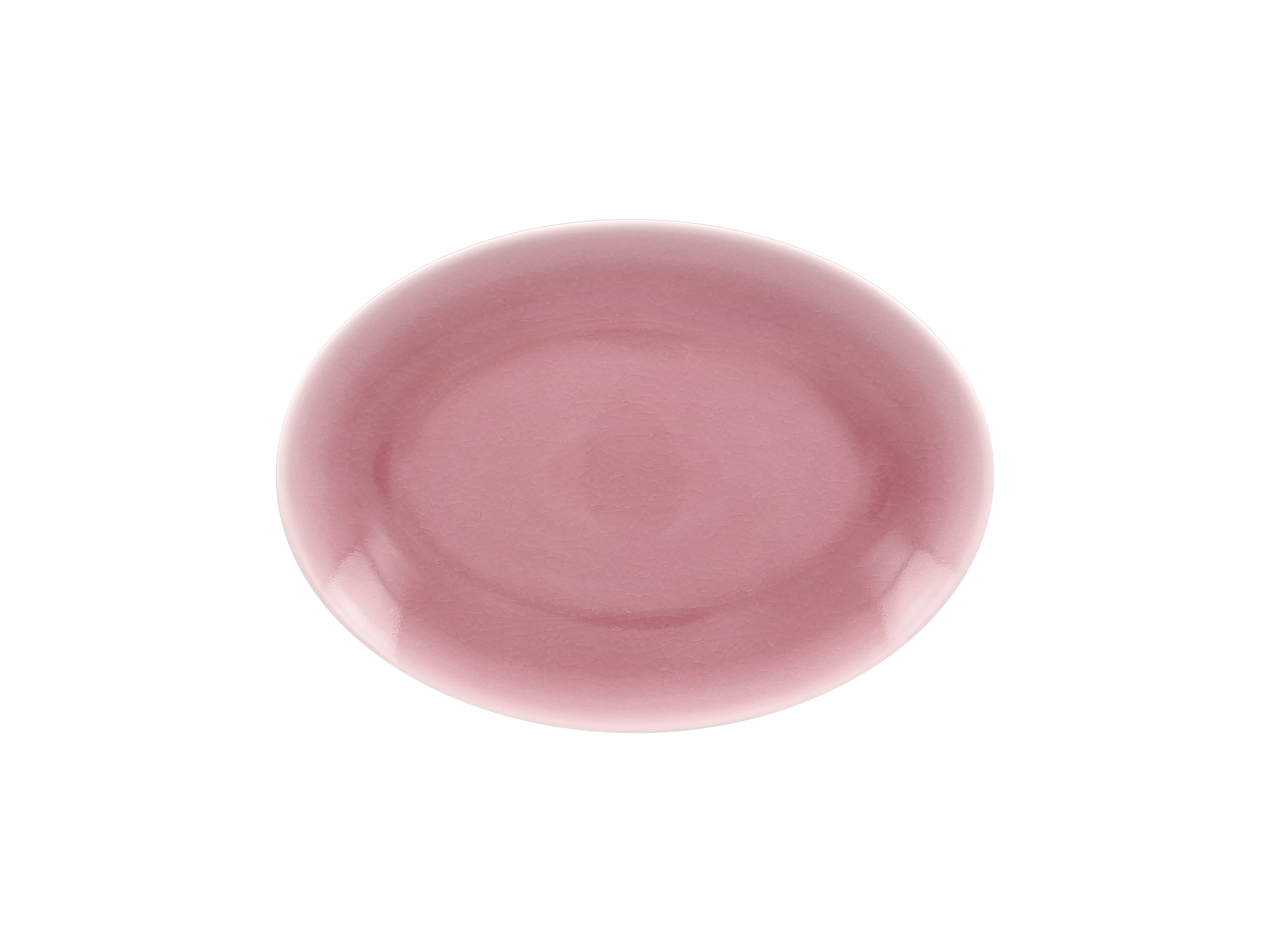 Platte oval 26x19x3cm VINTAGE pink