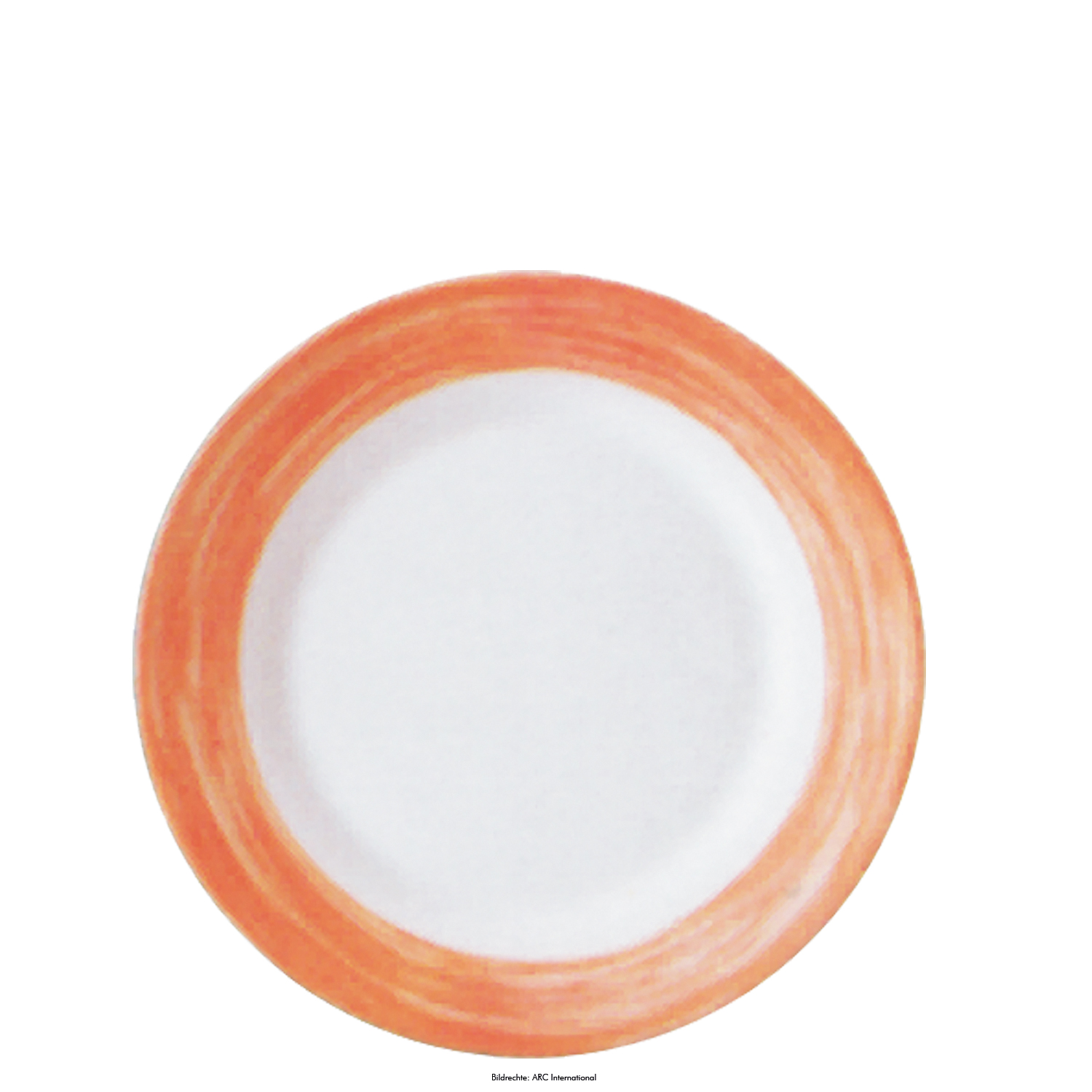 120193 Teller flach 25,4cm BRUSH ORANGE