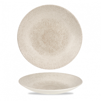 Teller tief coup 28,1cm RAKU agate grey