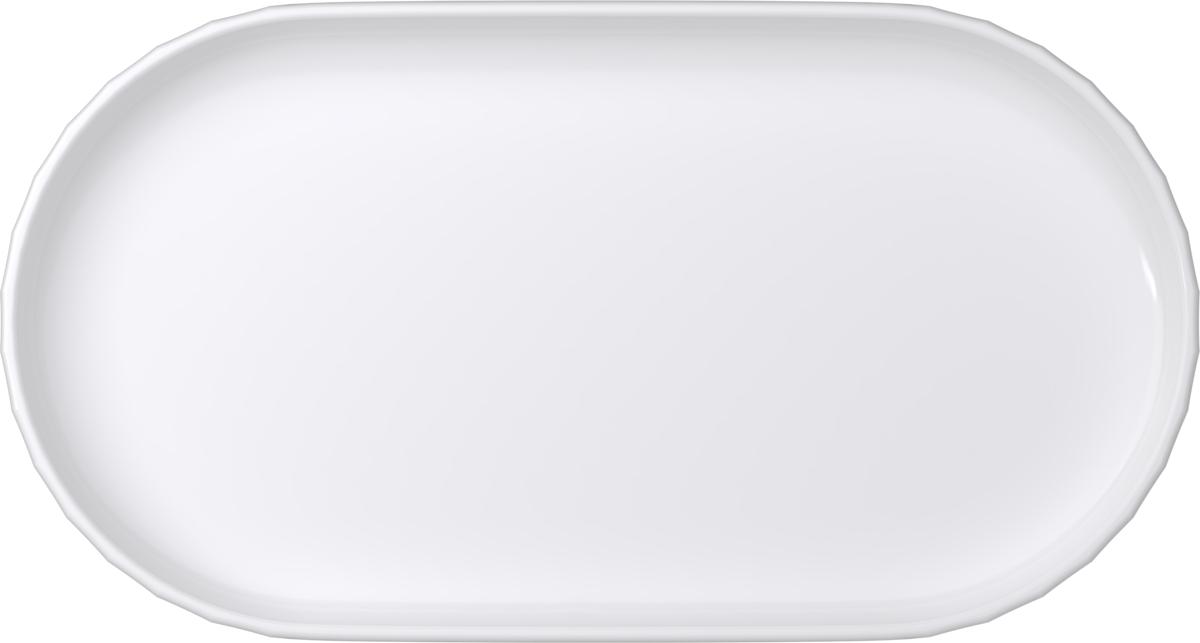 Platte oval 32x17cm EDGE