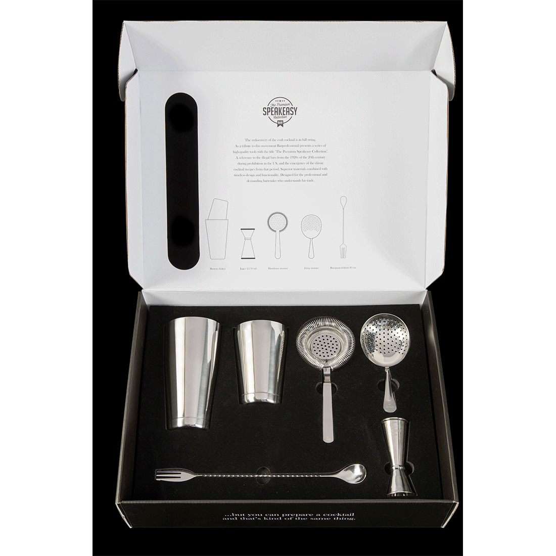 Cocktail Box Edelstahl Cocktail Box Edelstahl