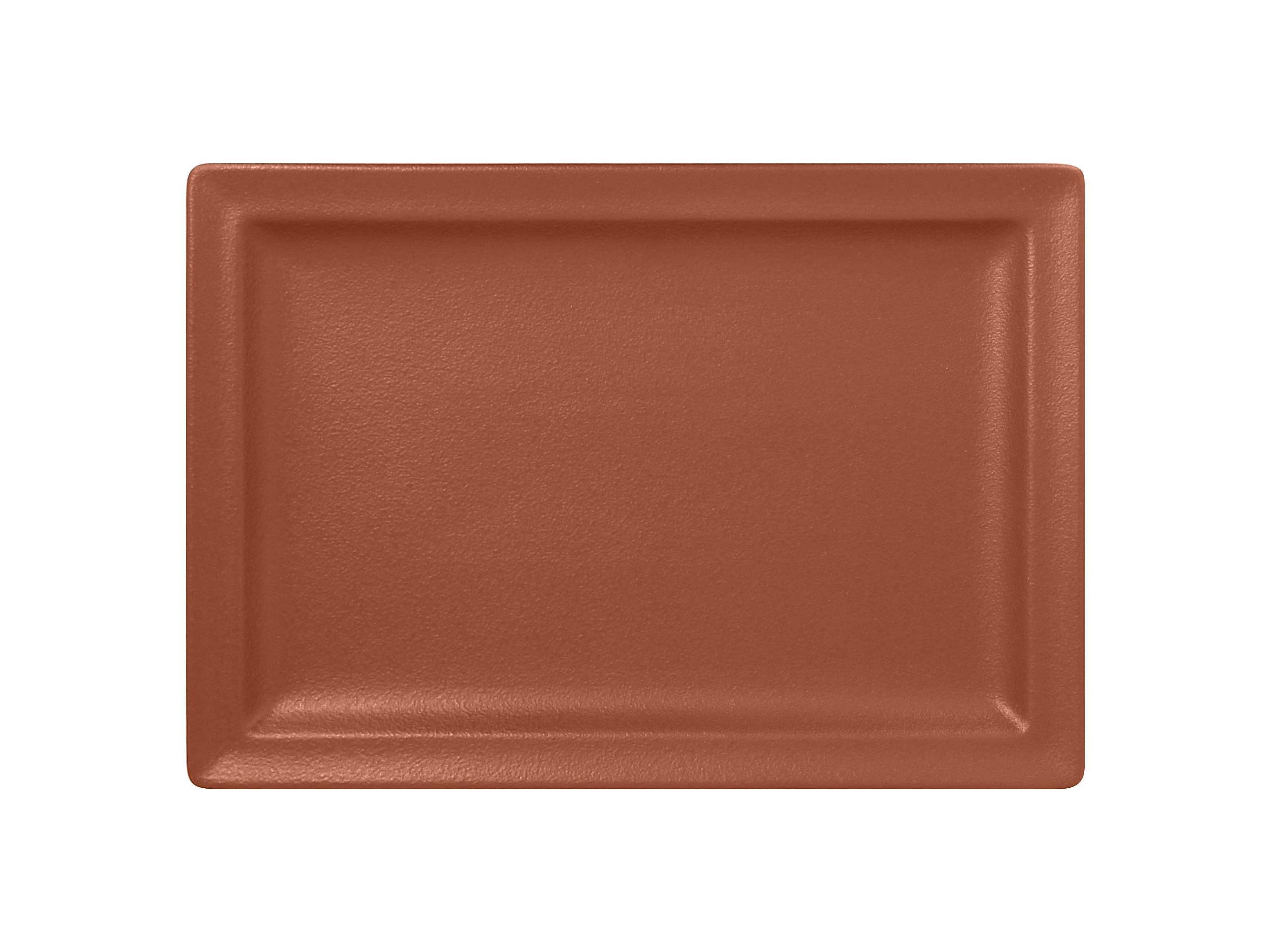 Platte eckig 33x23cm NEOFUSION terra