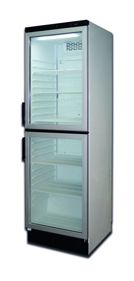 Umluft-Gewerbekühlschrank 347l KU-407-2-G-LED