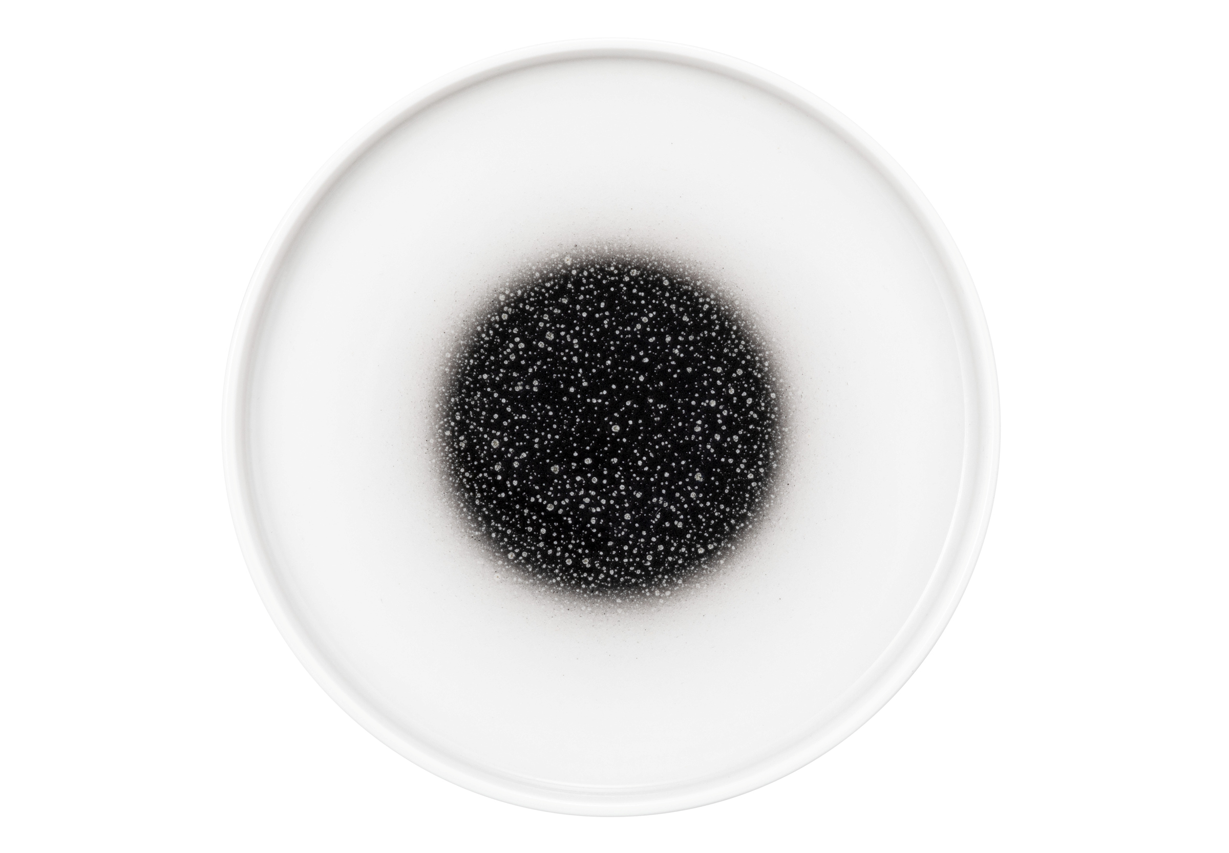 Teller rund flach rund 21cm M5397-21 GOOD MOOD intense spotted black