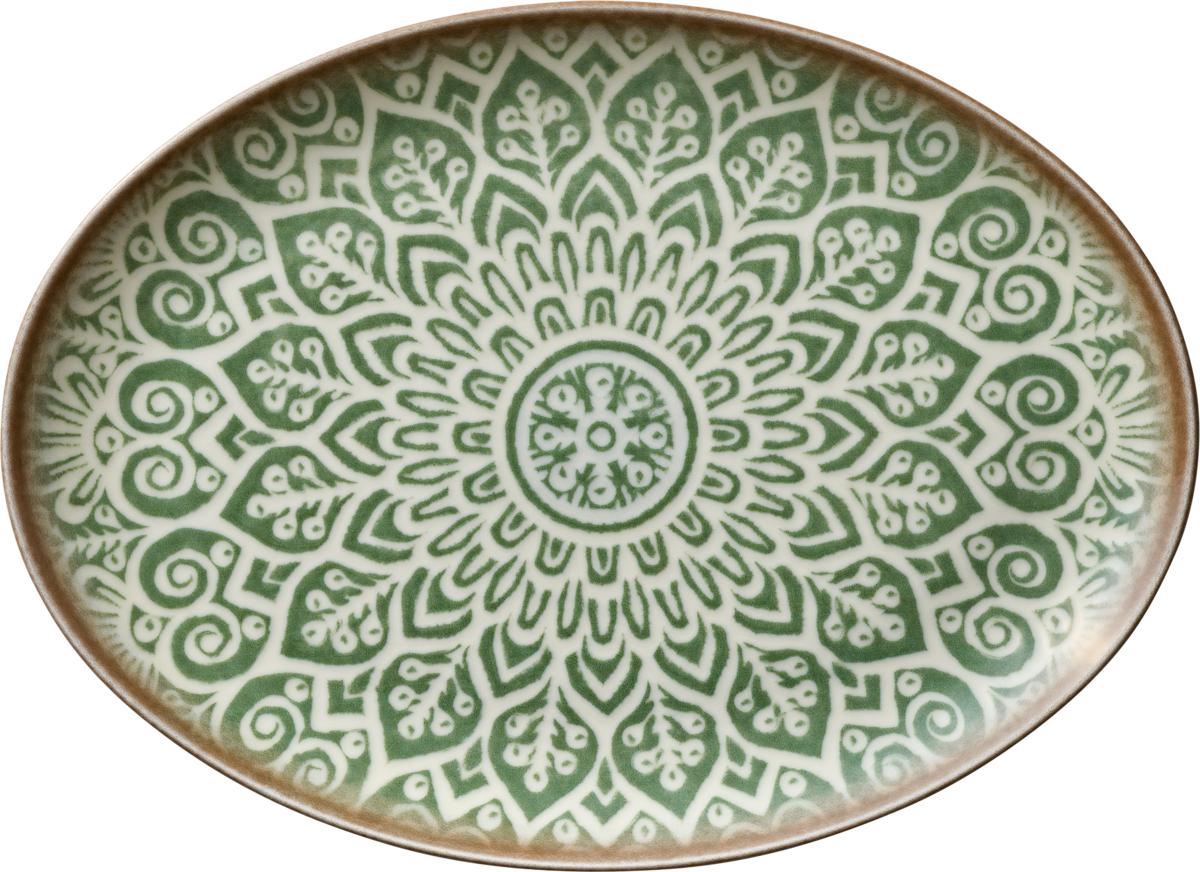 Platte oval coup jade 32x24cm SOULMATE