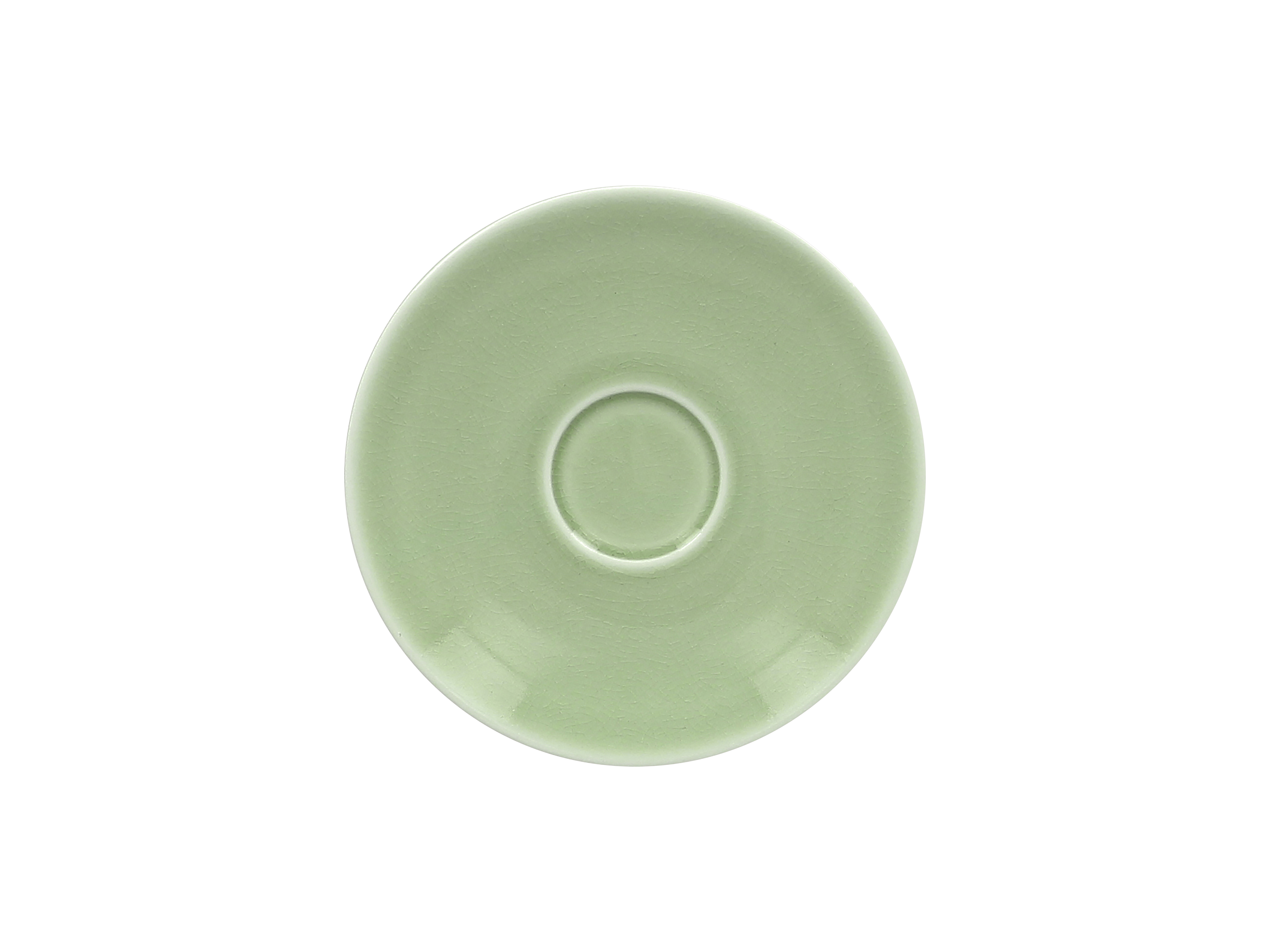 Milchkaffeeuntertasse Ø17cm H2cm VINTAGE green