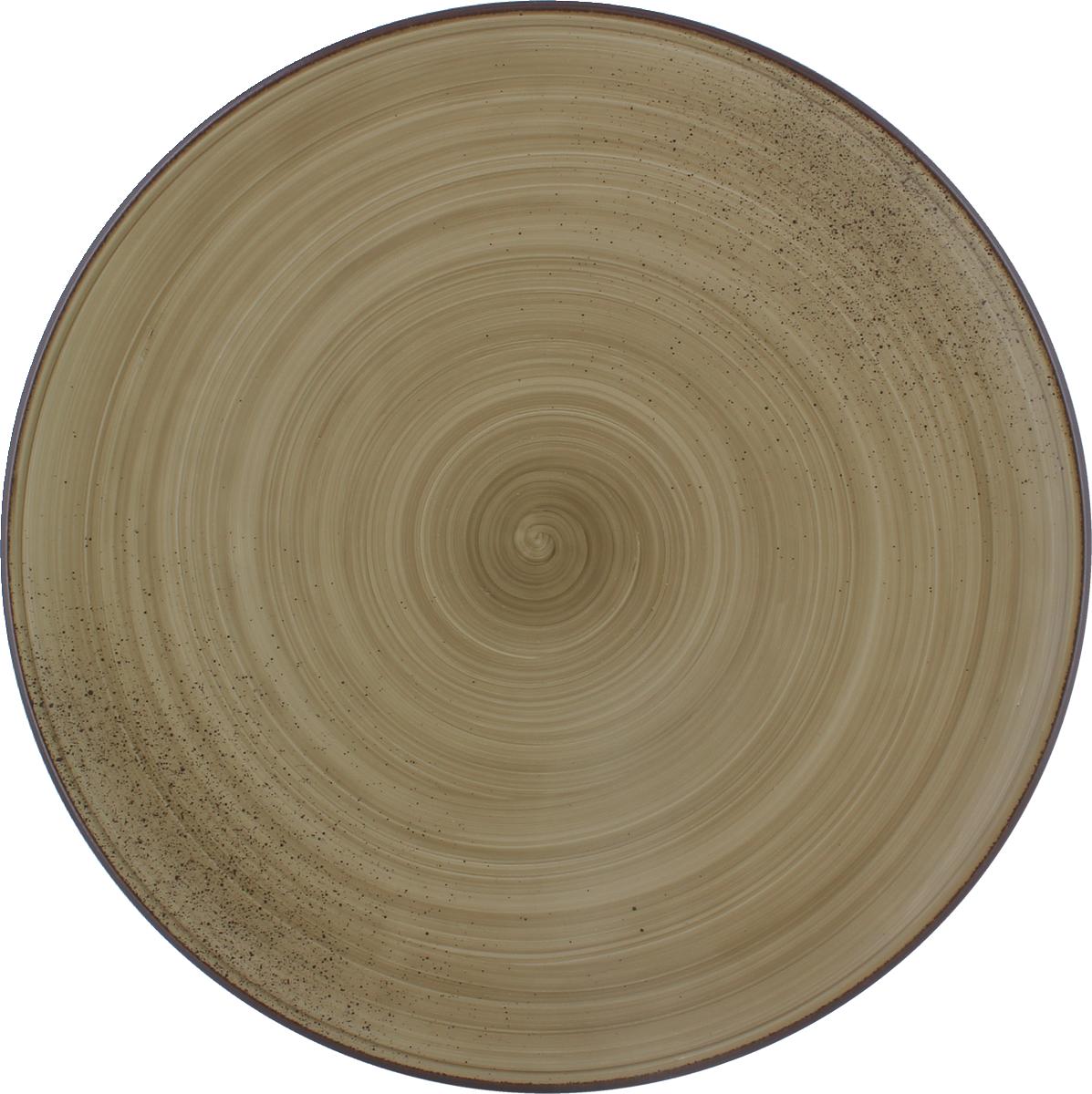Teller flach rund coup 28cm MODERN RUSTIC wood