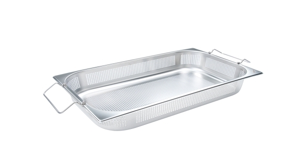 GN-Kocheinsatz Sieb 1/1-60 gelocht 18/10