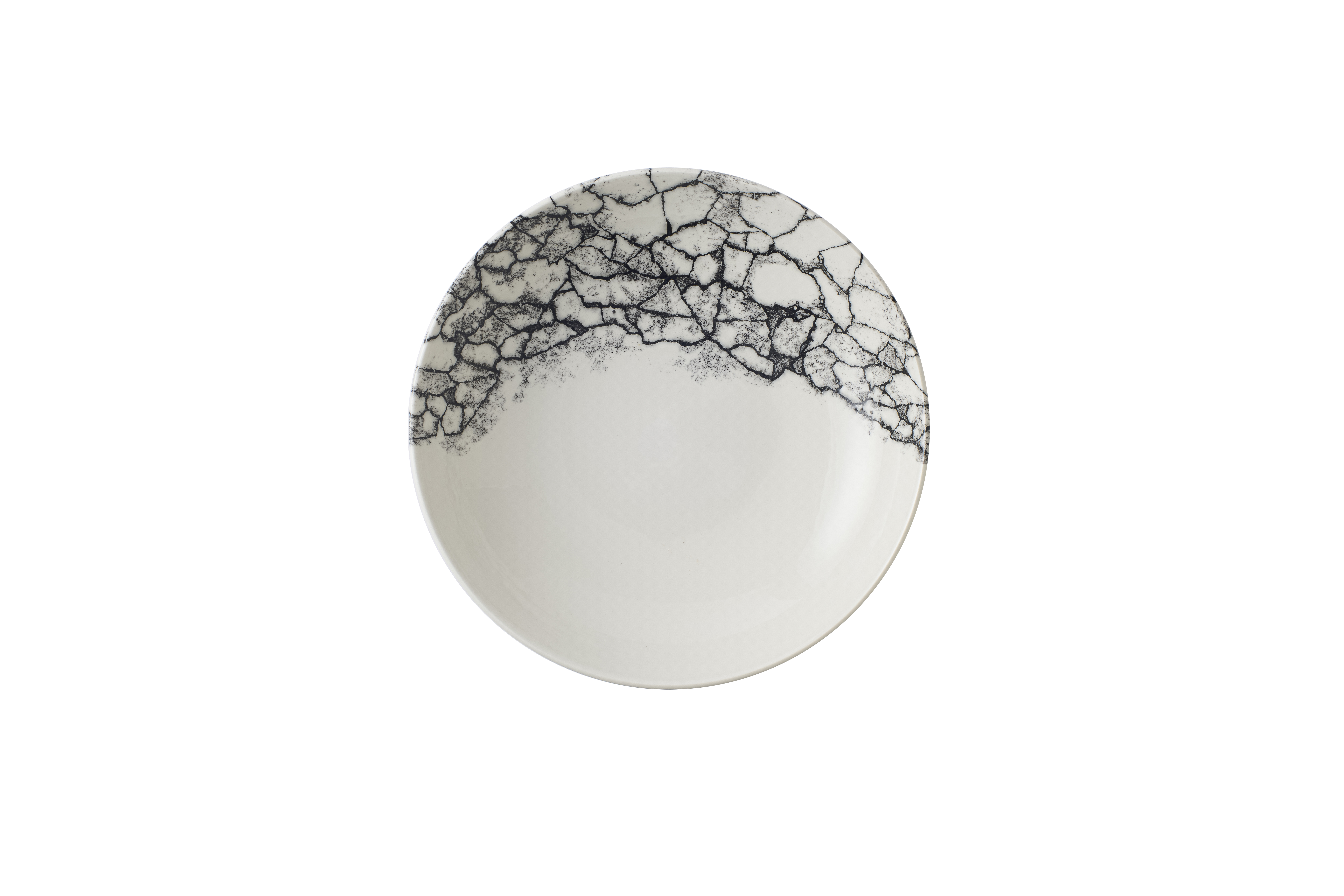 Schale coup 24,8cm 0,11l KINTSUGI quartz black