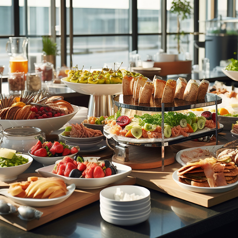 Fruehstuecksbuffet