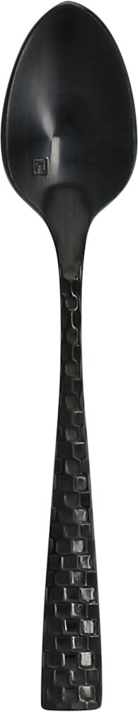 163356 Espressolöffel LUCCA FACET black  18/10