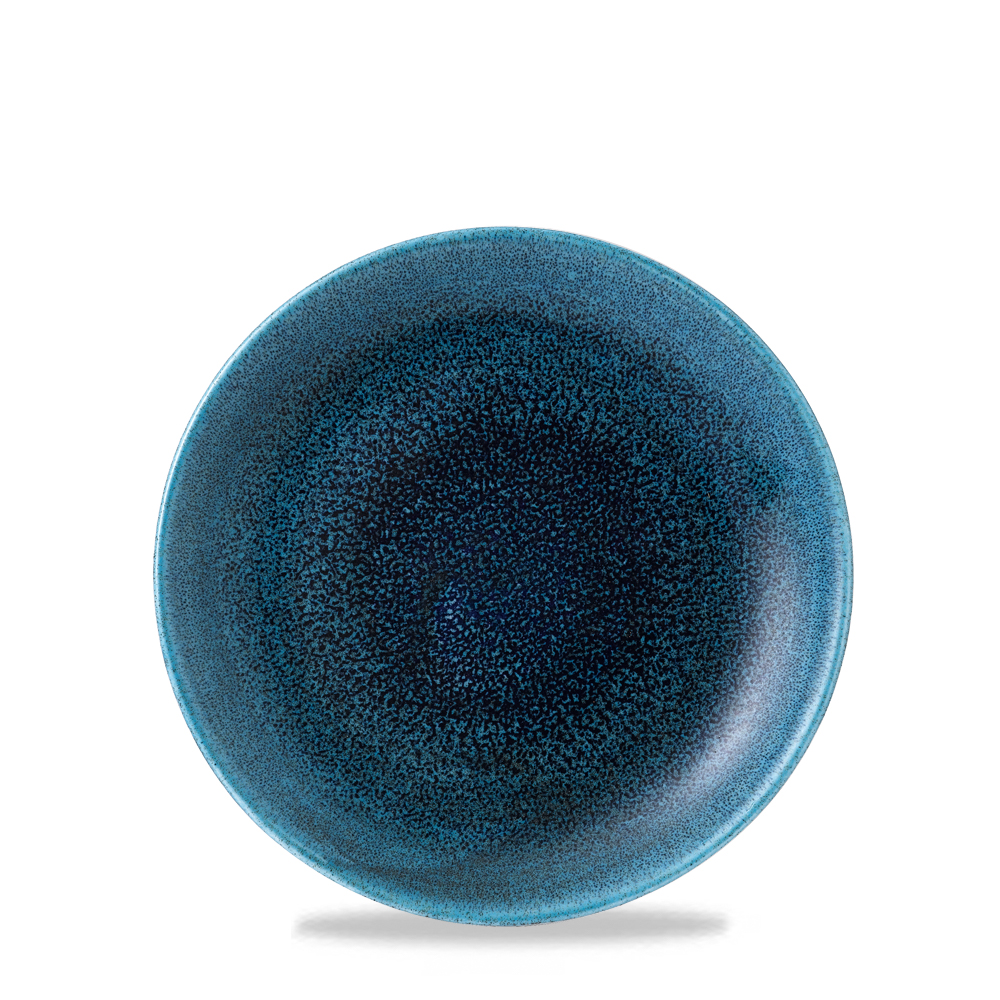 Teller flach coup 16,5cm STONECAST AQUEOUS lagoon