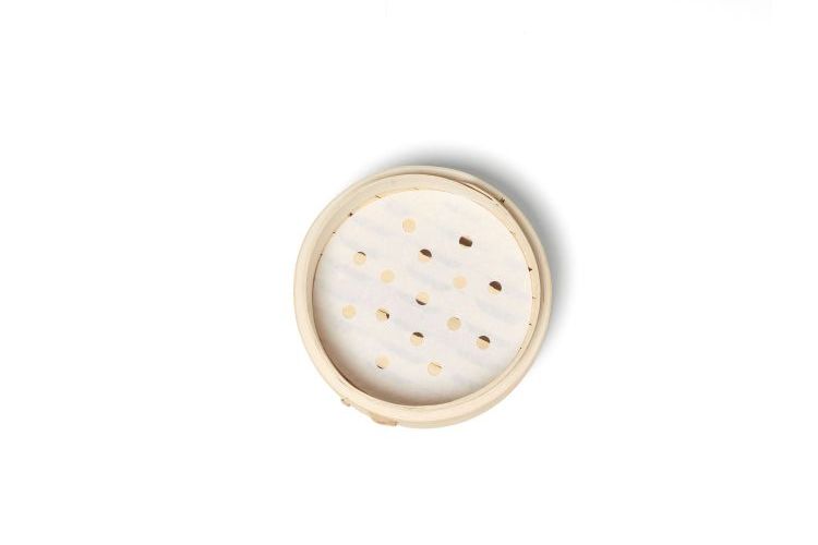 Perforiertes Papier für Bambusdämpfer 28cm DIM-SUM