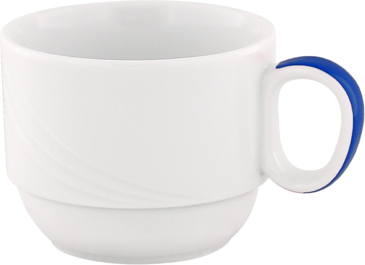 Spezialobertasse stapelbar Relief 0.18l DONNA SENIOR DUNKELBLAU