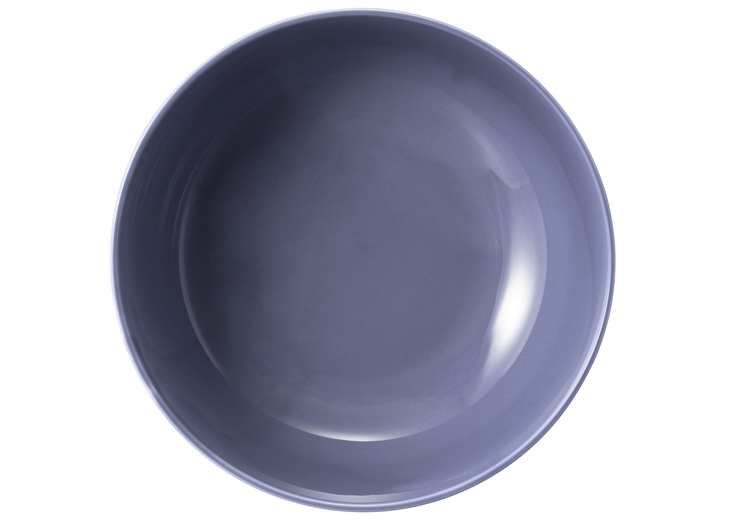 Teller rund mit Relief tief coup 20cm BEAT fliederblau