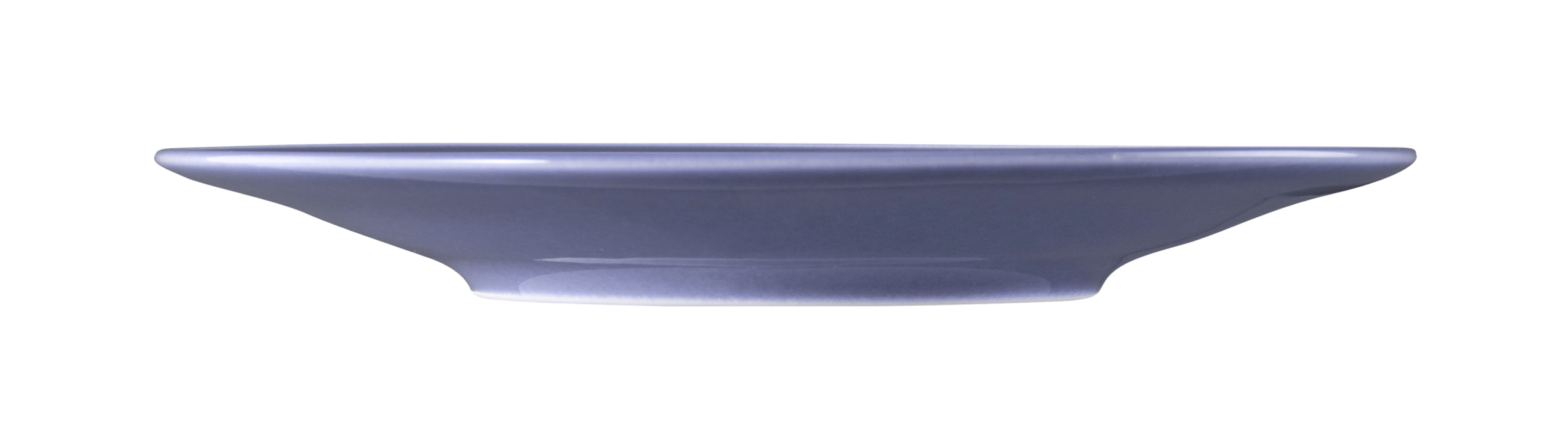 Kombiuntertasse rund mit Relief groß 16,5cm BEAT fliederblau