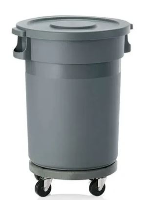 Abfalltonne 80l rund HDPP