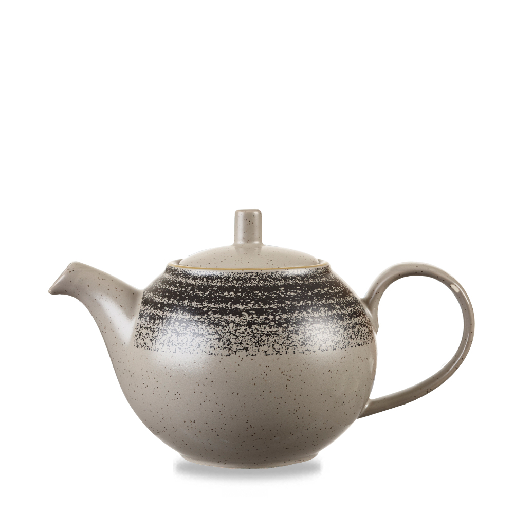 Kaffee-/Teekanne 0,43l STUDIO PRINTS HOMESPUN charcoal black