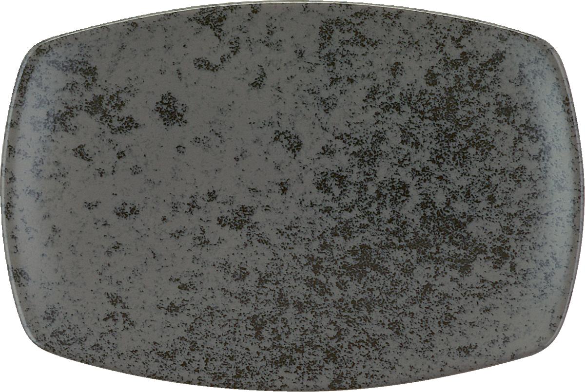 Platte rechteckig coup 14x9cm SANDSTONE BLACK
