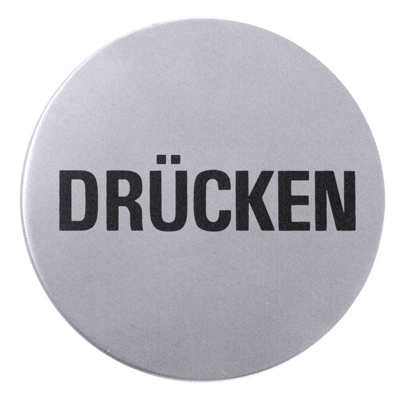 Türsymbol DRÜCKEN